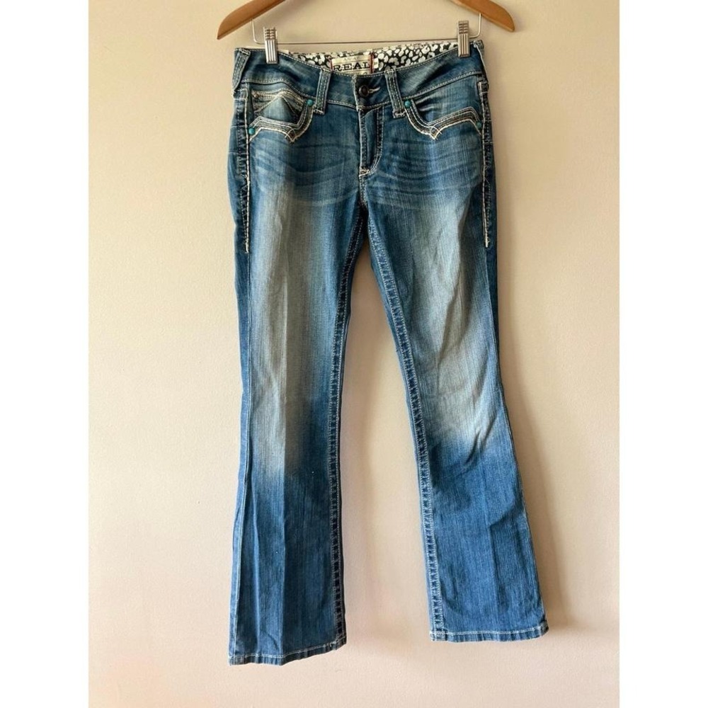 Ariat Real Denim Adrian Low Rise Bootcut Jeans Size 28R NWT